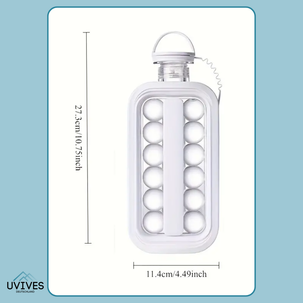 Carvallo – Den stiliga glasskule-maskinflaskan! Carvallo