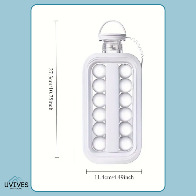 Carvallo – Den stiliga glasskule-maskinflaskan! Carvallo