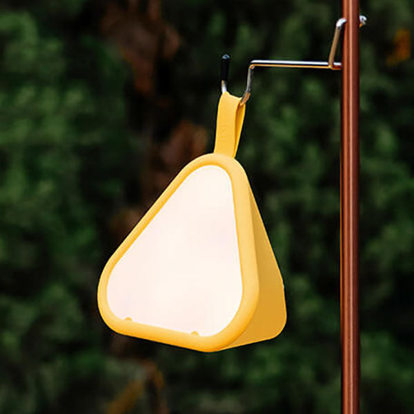 Geometric Glow LED Nattljus – Triangulär 7-färgs omgivande lampa MILA Sverige