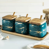 Royal Vein Porslin Kryddburk Set Carvallo