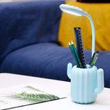 Vikbar Cactus LED-bordslampa - ögonvänlig ljus med kreativ design MILA Sverige