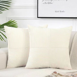 Carvallo – Mysig Kordflugs Kuddöverdrag för en Varm Framtoning Carvallo