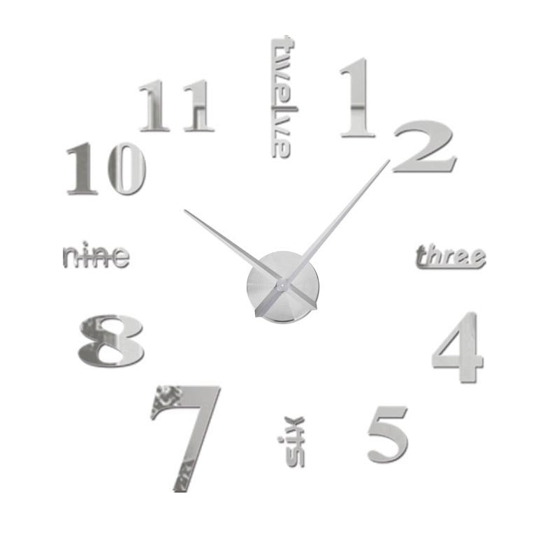 Carvallo – Modern väggklocka med numerisk och ord-timvisning för en stilren look Carvallo
