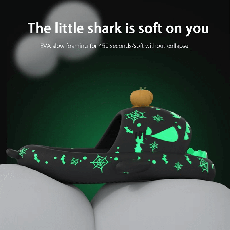 Bekväma Lysande EVA Shark Slides-Personligt-BB-Hemnix