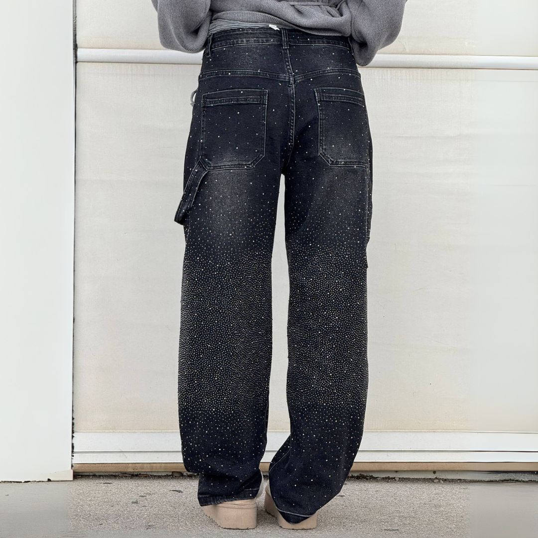 Lustre™ jeans med vida ben för kvinnor-Hemnix-Hemnix