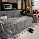 Regal Stripes Chenille Sofföverdrag Carvallo