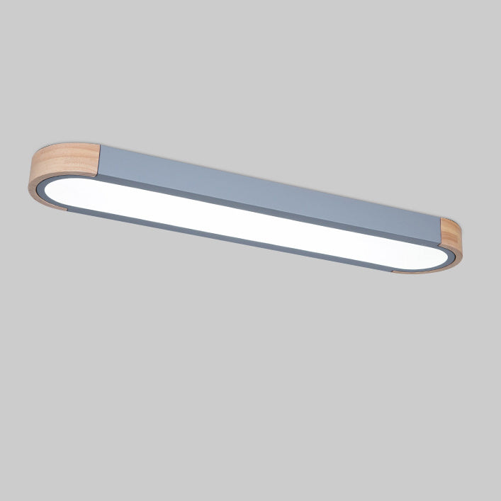 Oval LED infälld taklampa MILA Sverige
