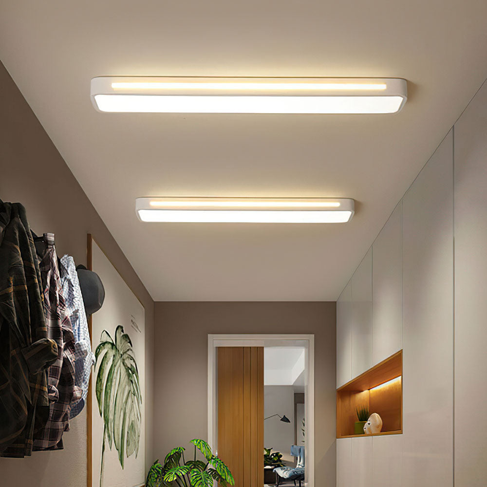 Nordic Minimalist Lång LED Taklampa Carvallo