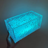 GlacierGlow LED-bordslampa – Isig elegans, fascinerande färger MILA Sverige