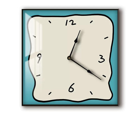 Carvallo - Designer väggur med modern look för inredning Carvallo