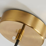 Rund Trä Japansk Stil LED Hänglampa Carvallo