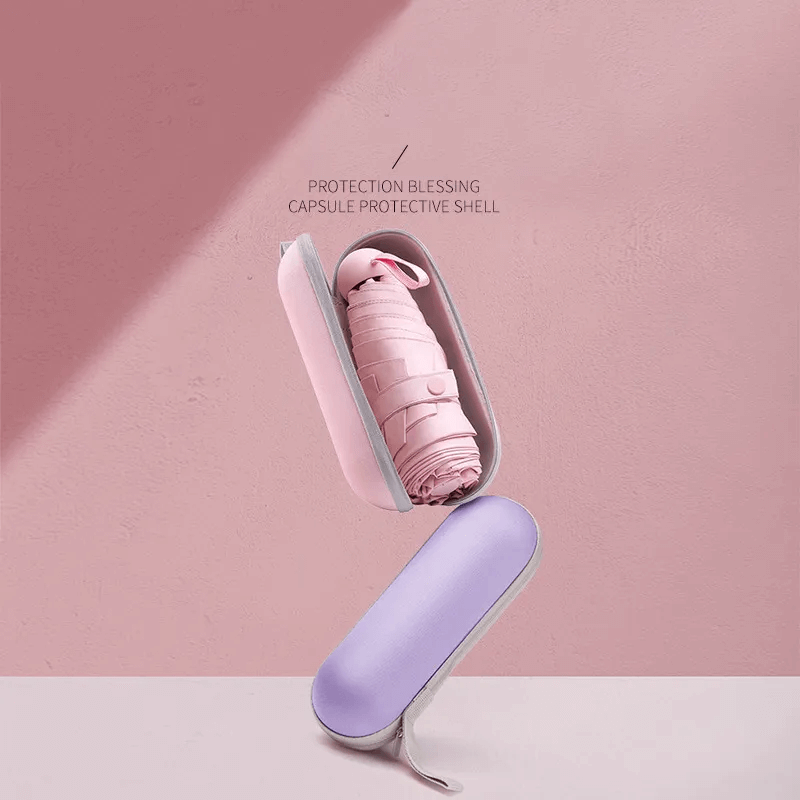 Kompakt Hopfällbart Paraply-Personligt-BB-Hemnix