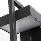 Utomhus Vägglampa Modern Svart LED Lampa Carvallo
