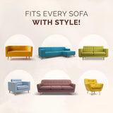 Modern Bloom Vändbar Sofatak täcke Carvallo