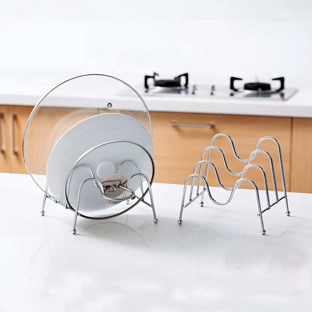 Multi-Layer Kastrullock Hållare Ställning Carvallo