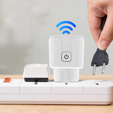 Smart WiFi-Kontakt 16A/20A – Röststyrd Uttagsadapter-Smarta Hem Elkontakt-BB-Hemnix