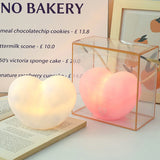 Luminous Heart LED-bordsnattlampa – Chic silikonglöd MILA Sverige