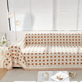 Mysig vinter crosshatch stil soffa skydd - Modern, stilren och hållbar soffa skydd Carvallo