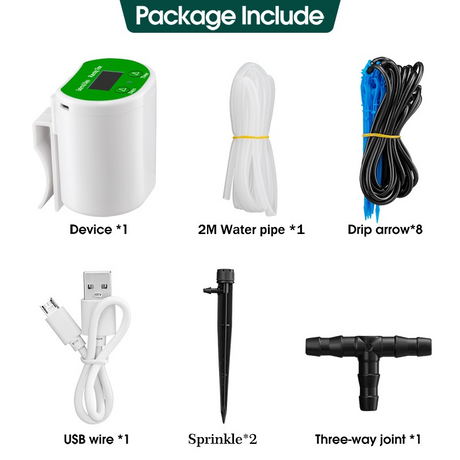 Automatiskt bevattningskit – Enkel växtvård för hem, kontor och balkongträdgårdar MILA Sverige