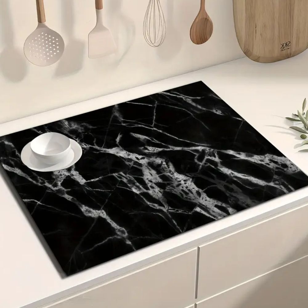 Marmortryck Disk Torkmatta Carvallo