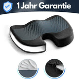 Ergonomisk 4D komfort sittkudde med ortopediskt stöd Carvallo