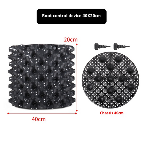 Rotkontrollapparat för växter och landskapsdesign för att främja hälsosam tillväxt Carvallo