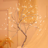 LED Bordslampa med färgglada trädbelysningar Carvallo