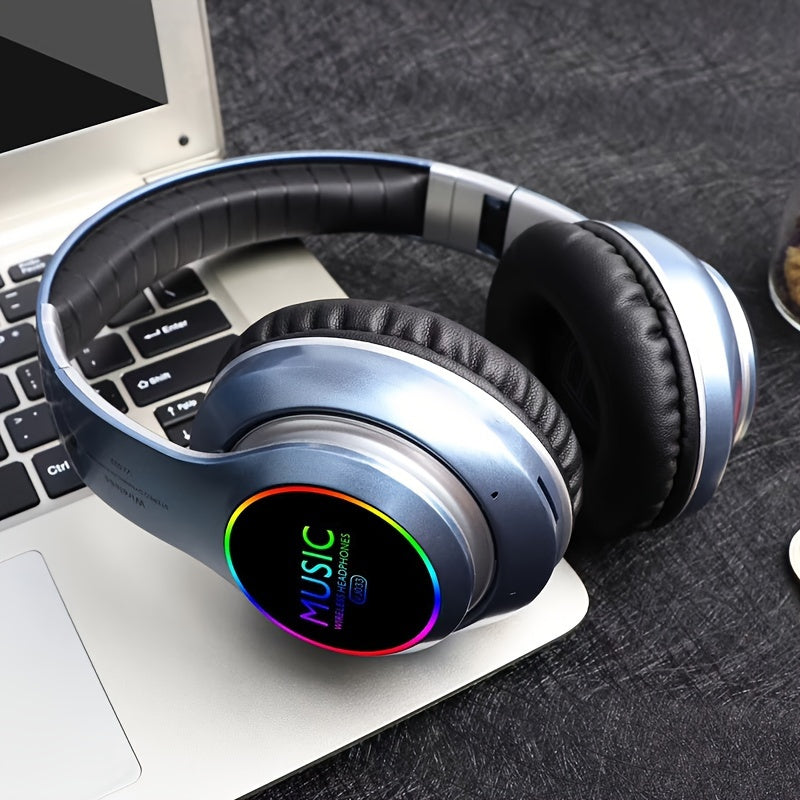 Huvlurar Trådlösa Över Örat med LED-belysning Carvallo