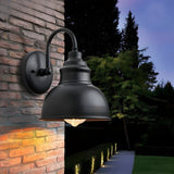 IronLuxe Light - Retro Vattentät Trädgård Veranda Järn Vägglampa Carvallo