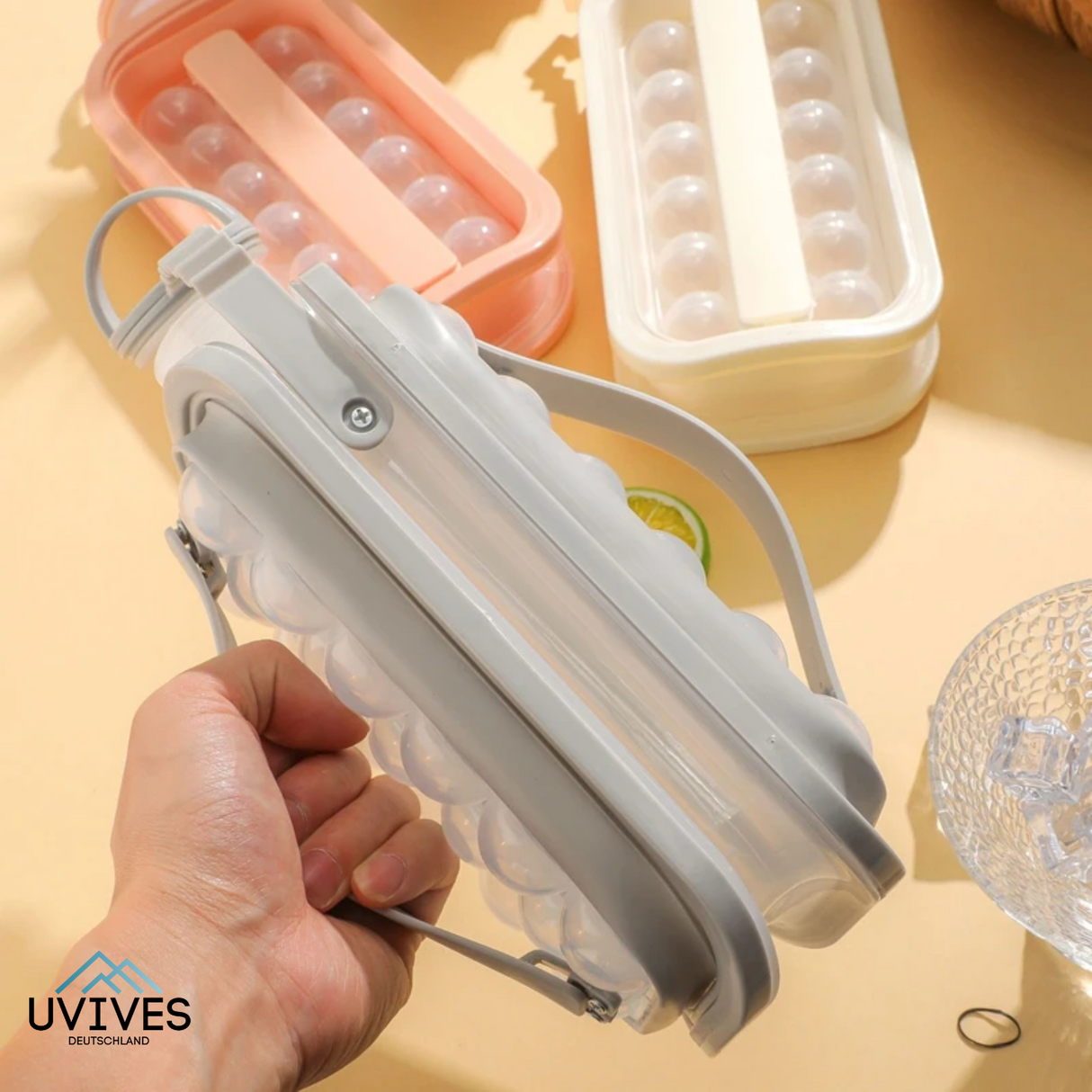 Carvallo – Den stiliga glasskule-maskinflaskan! Carvallo