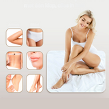 Elektrisk rakapparat för kvinnor med trimmerhuvuden Carvallo