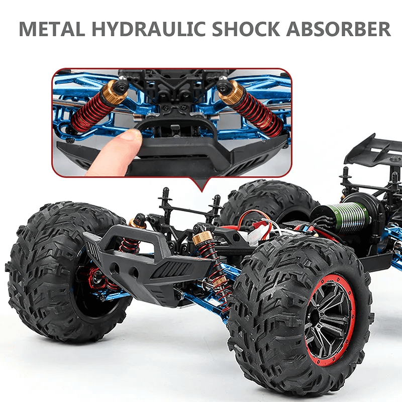 2.4G 4WD Borstlös RC-Bil – Hög Hastighet Off-Road Racingfordon med 80 km/h-Radiostyrt-BB-Hemnix