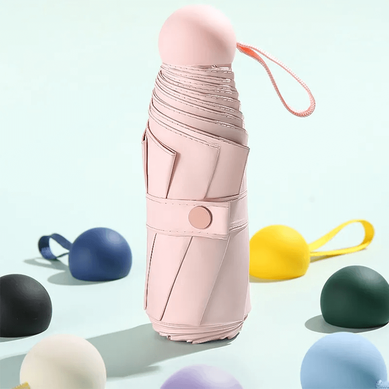 Kompakt Hopfällbart Paraply-Personligt-BB-Hemnix