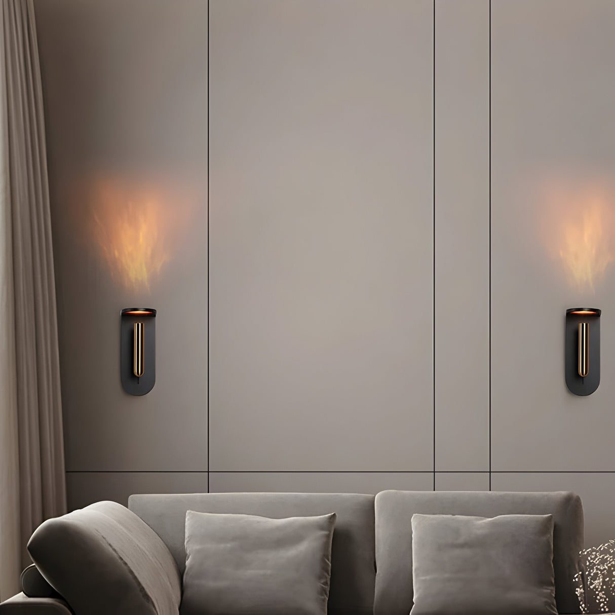 Skandilight – Kreativ Flamma Vägglampa Nordisk Stil Carvallo