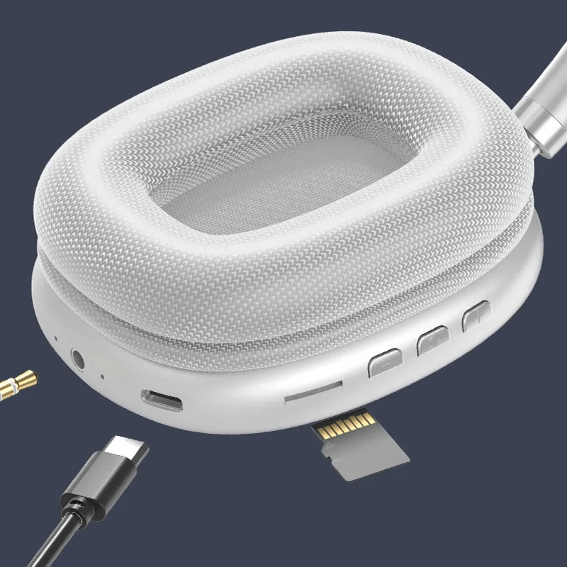 P9 Trådlösa Bluetooth-Hörlurar Bullerisolering HiFi Ljud med Extrem Bas-headphone-BB-Hemnix
