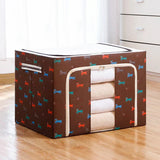 Carvallo - Fällbar förvaringslåda med metallram och fönster Carvallo