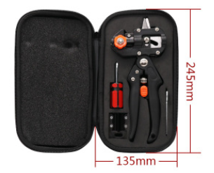 Förädling sax för trädgård – Precisa skärverktyg för ympning och förädling av växter Carvallo