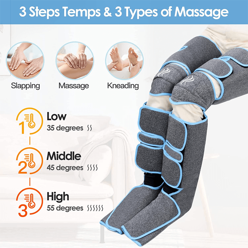 360° Luftkompressionsbensmassör-Massage-BB-Hemnix