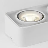 FlexiSquare - Dimbart LED Takrosettlampa med Justerbar Fyrkantig Lampfot Carvallo