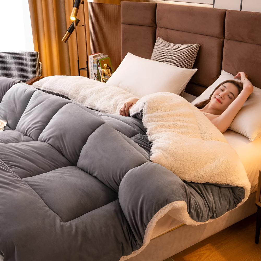 Lyxig Varm Sammet Moln Filt Carvallo