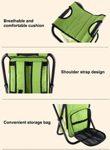 Carvallo Outdoor-Hocker TrekChill SeatCooler | Fällbar campingstol med integrerad kylbox | Vattentät & Bärbar | 150 kg belastningskapacitet Carvallo