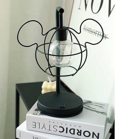 WhimsiMouse Wire Cage LED-lampa – Lekfull Charm, Vintage Glow MILA Sverige