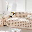 Mysig vinter crosshatch stil soffa skydd - Modern, stilren och hållbar soffa skydd Carvallo