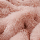 Luxe Ripple Faux Fur Sofföverdrag - Modernt, Stilrent & Hållbart Soffaskydd Carvallo