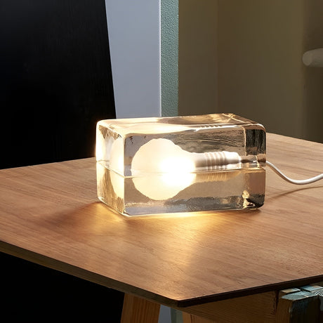 IceLuxe Light – Minimalistisk isbit LED-glaslampa Carvallo