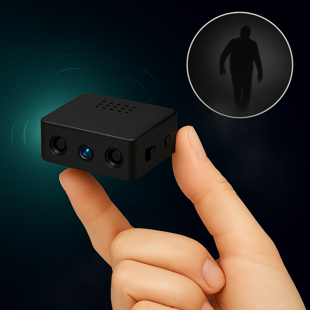 Trådlös HD-säkerhetskamera med nattseende Carvallo