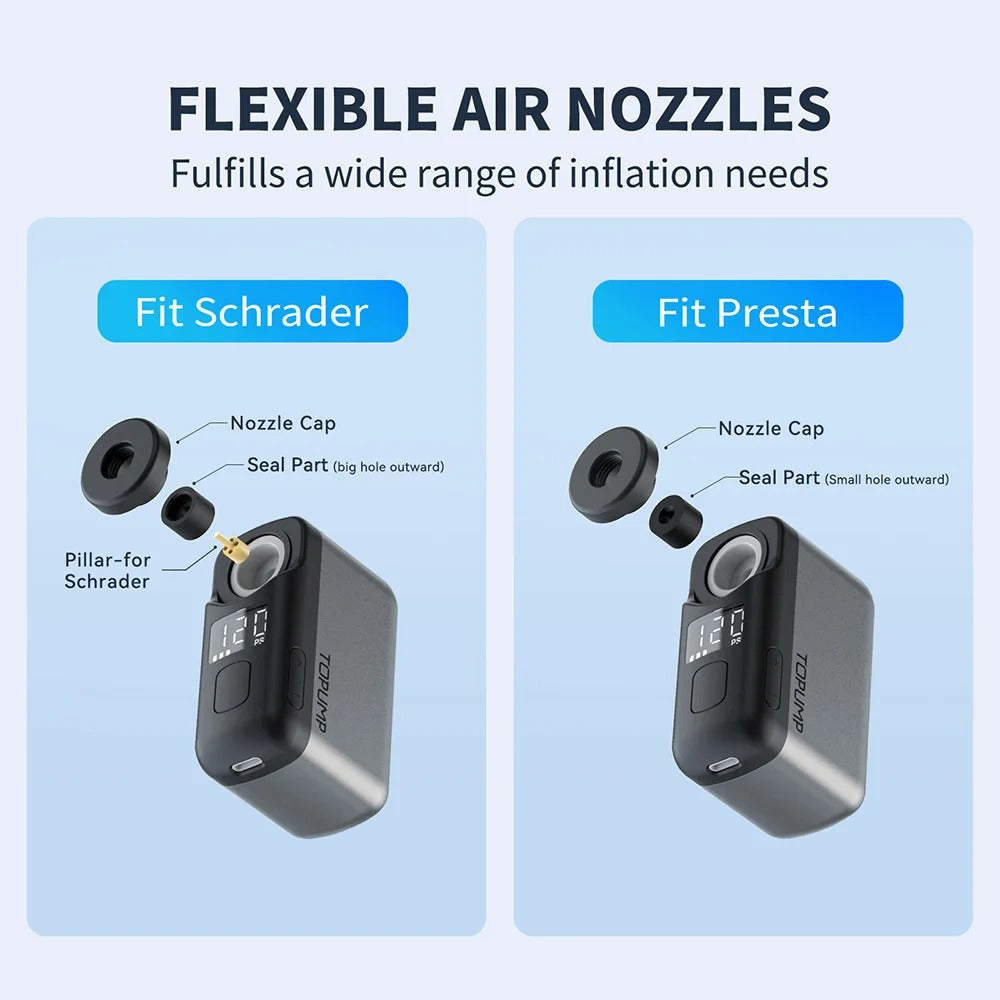 Smart Electric Mini Bike Pump Pro Carvallo