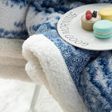 Elegant Seraphina Velvet Sherpa Filten Carvallo