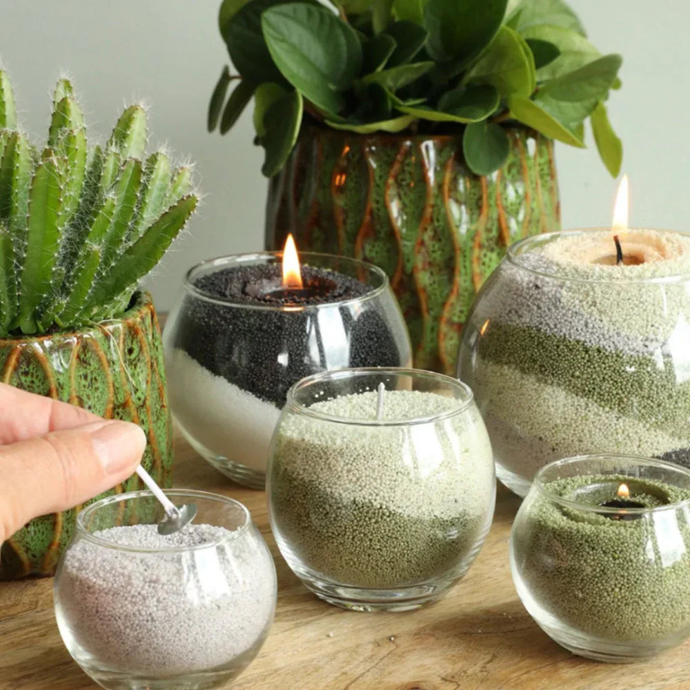 Naturlig Vax Sandljus Gör-Det-Själv Kit Carvallo