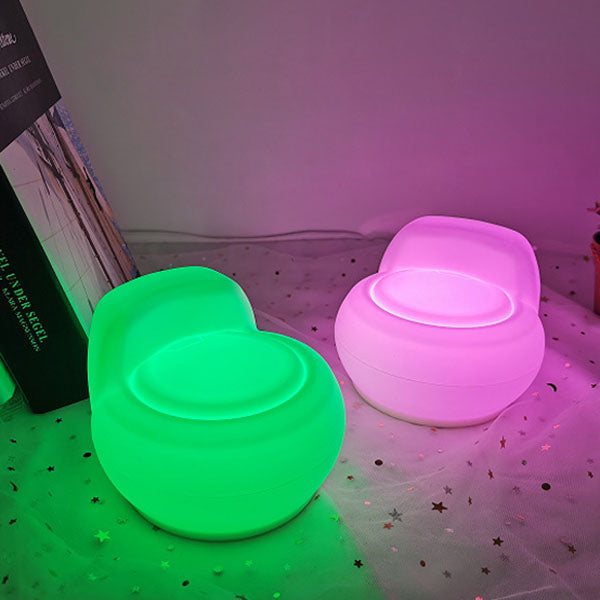 Uppladdningsbar LED-nattlampa – mjuk silikon Touch-lampa MILA Sverige